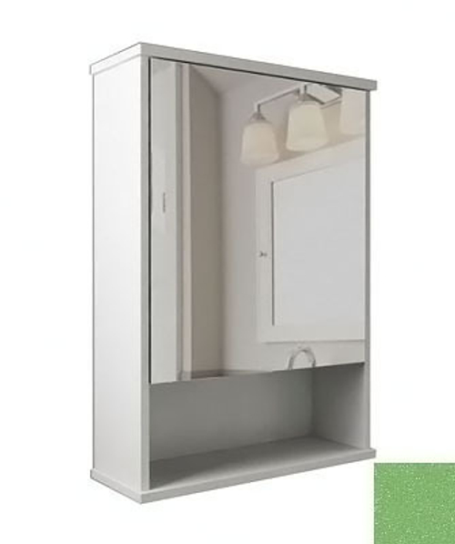 Зеркало-шкаф Бостон 600 (1 дверь,1 ниша) цвет шампань