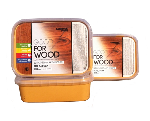 Шпаклевка по дереву бук 0,25мл FARBITEX