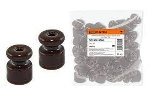 Изолятор керамика коричневый