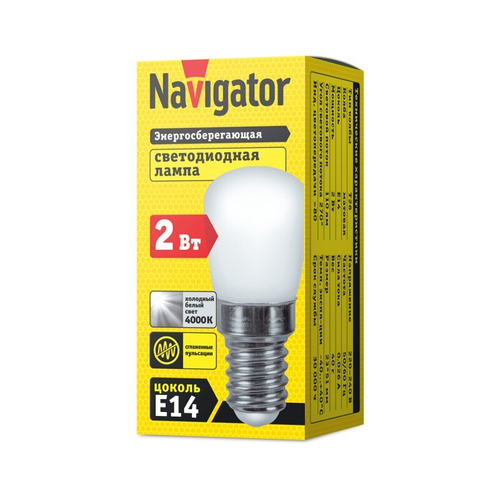 Лампа NAVIGATOR 71 286 NLL-T26-2-230-4K-E14 для холодильника