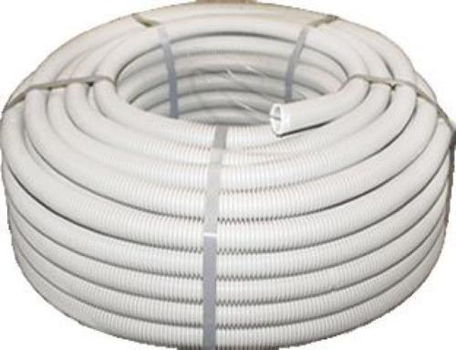 Труба гофр. 16 серая