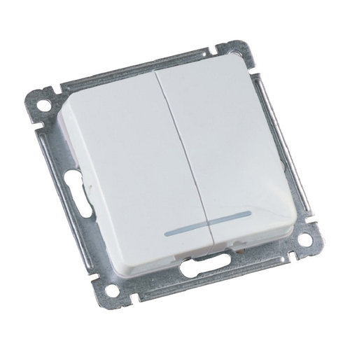 Выключатель 2кл.Hegel Мастер BC10-451-01