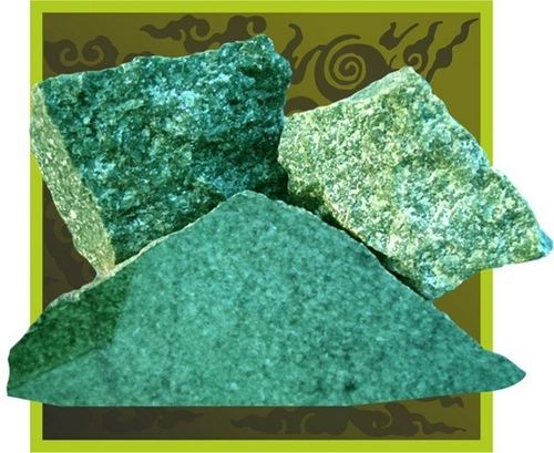 Камень ЖАДЕИТ колотый 10 кг (коробка)