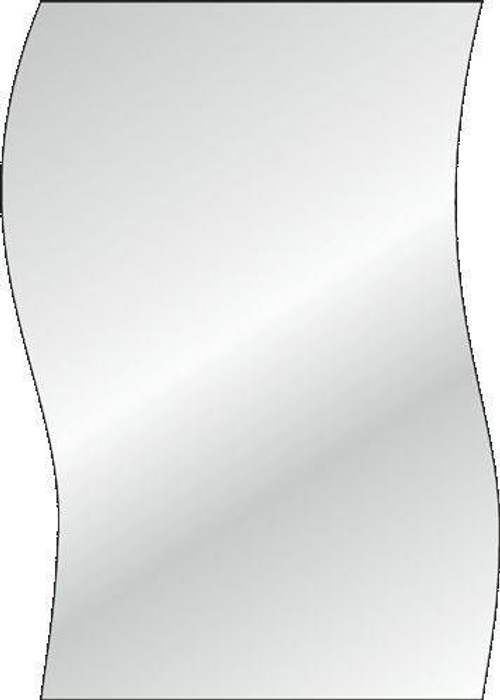 Зеркало с полкой 600*780 Прямоугольное ВК-86