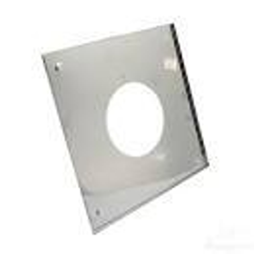 Экран защитный с отверстием Ду150 500*500 нерж.(0,5мм)