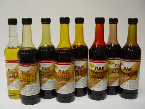 Лак хв 784 орех 0,5л