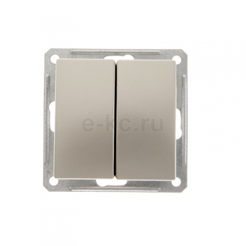 Выключатель 2кл СУ Schneider Шампань