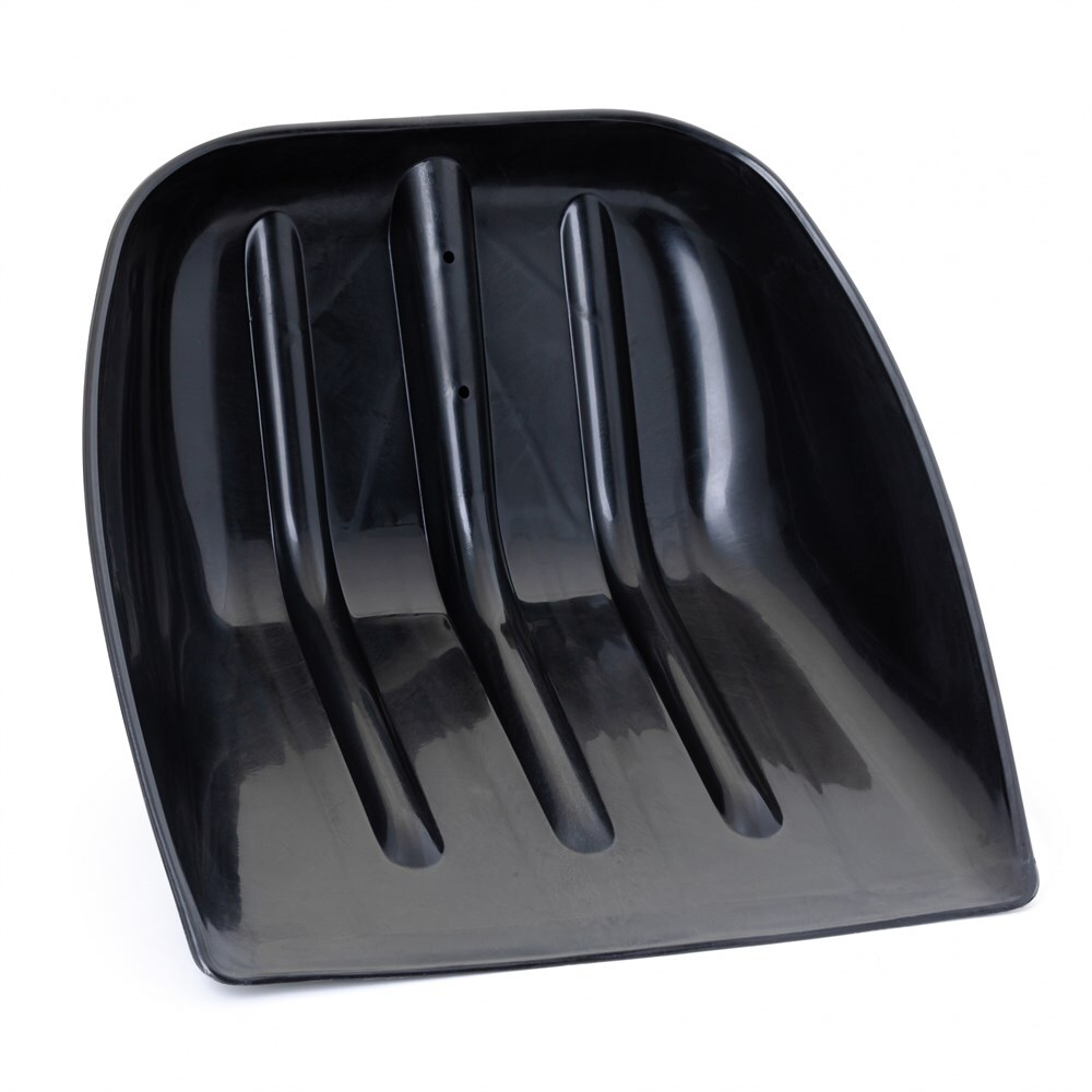 Лопата снеговая БИЙСК черная 400*400мм б/ч