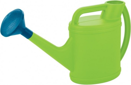 Лейка пластмассовая зеленая 10л.