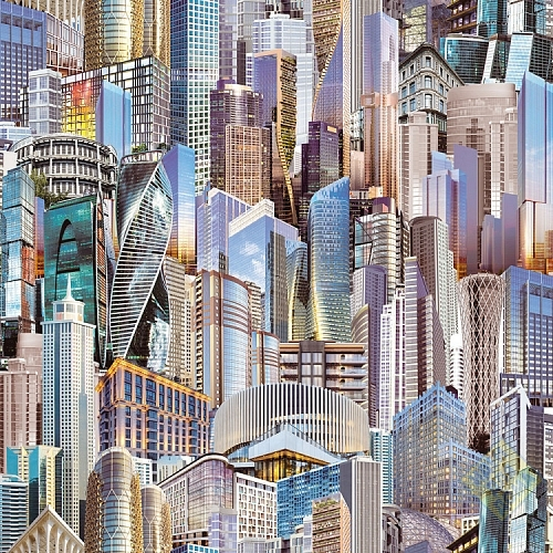 Обои Пермь 1038-01 Небоскрёбы  0.53*10м