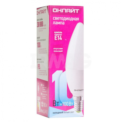 Лампа ОНЛАЙТ 61 957 OLL-C37-10-230-4K-E14-FR