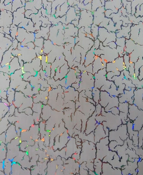 Панель ПВХ Иней голография 0,25*2,7 м/п 8мм/10