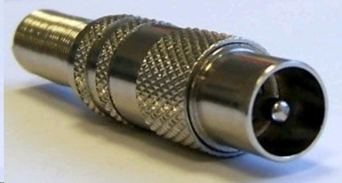 Штекер TV металл