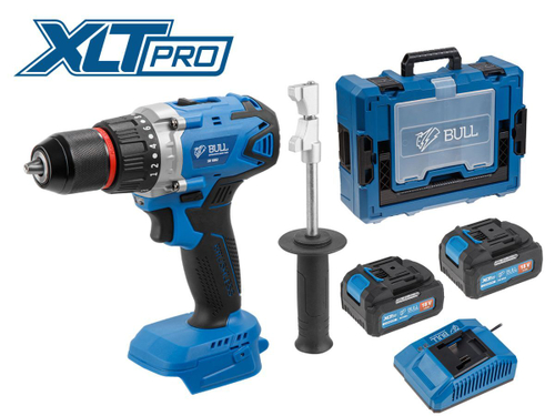 Шуруповерт BULL SR 1802 б/щ 18В 2х4 Ач