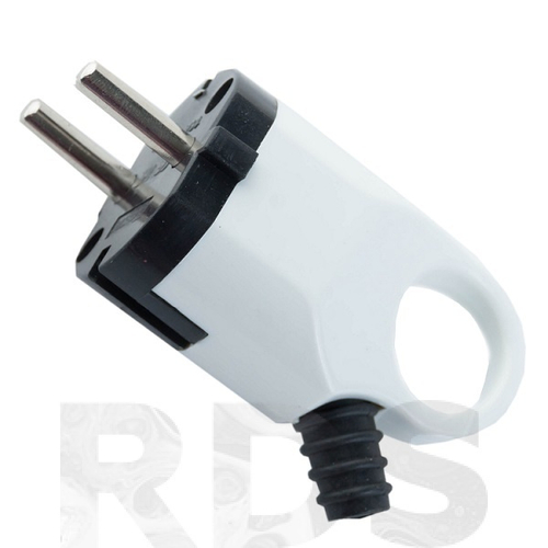 Вилка угловая с ушком белая 4120 IN HOME