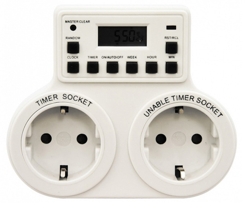 Розетка с таймером TРM-01 TDM