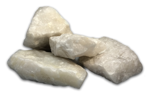 Камень КВАРЦ 10кг колотый (ведро)