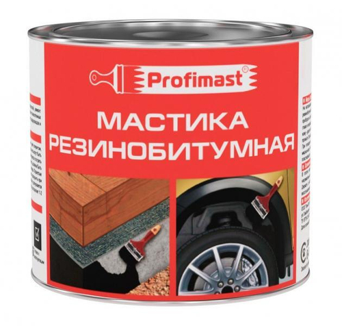 Мастика резинобитумная 2л