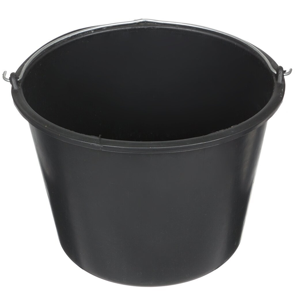 Ведро 20л DECOR черное