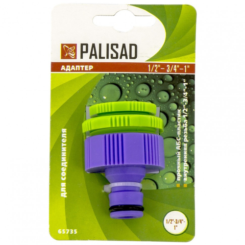 Адаптер 1/2"-3/4"-1" в/р Palisad 65735