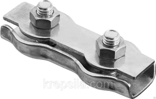 Соединитель троса 3мм нерж  DUPLEX