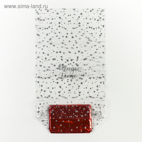 Пакет подарочный с жестким дном Magic Time, 7 х 11 х 30 см 4466877