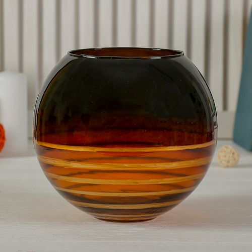 Ваза Шаровая Елизавета d-13см 18х19см