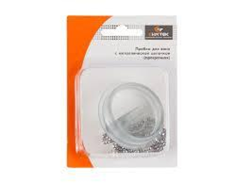 Пробка для ванны с цепочкой в блистере