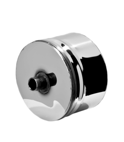 Заглушка с конденсатоотводом 115мм внешняя