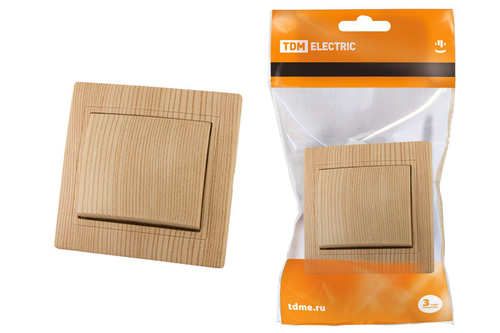 Выключатель 1кл СУ Tdm Сосна