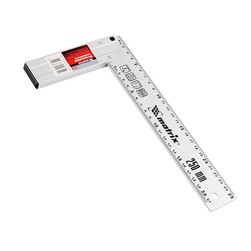 Угольник 300мм алюм. Matrix