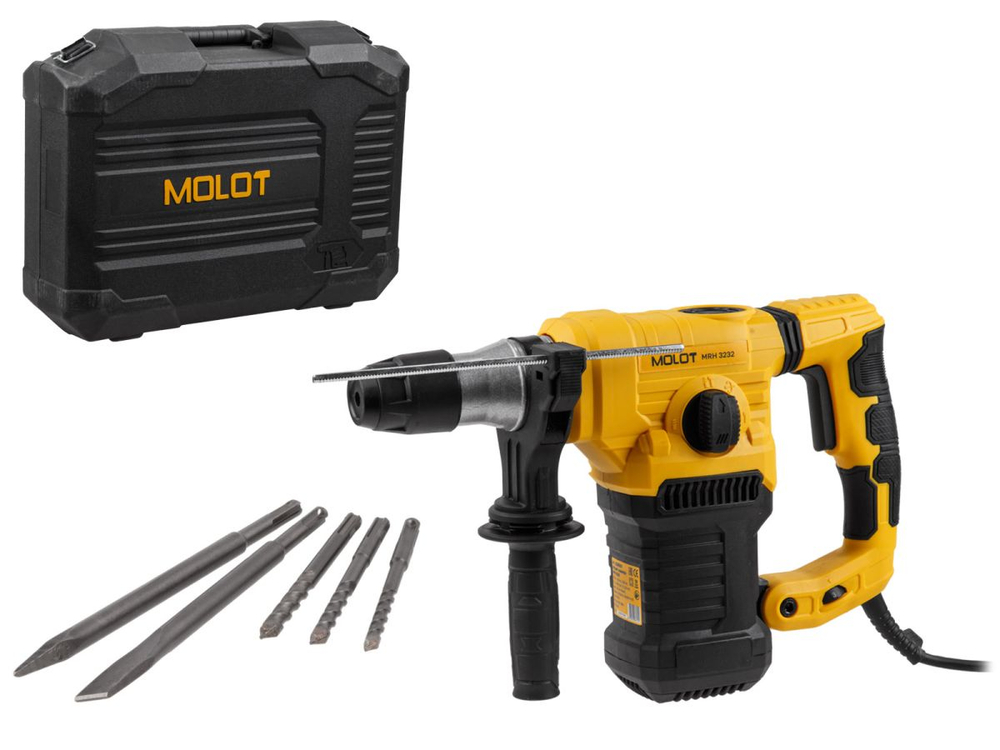 Перфоратор MOLOT MRN 3232 1500 Вт. 5 Дж.