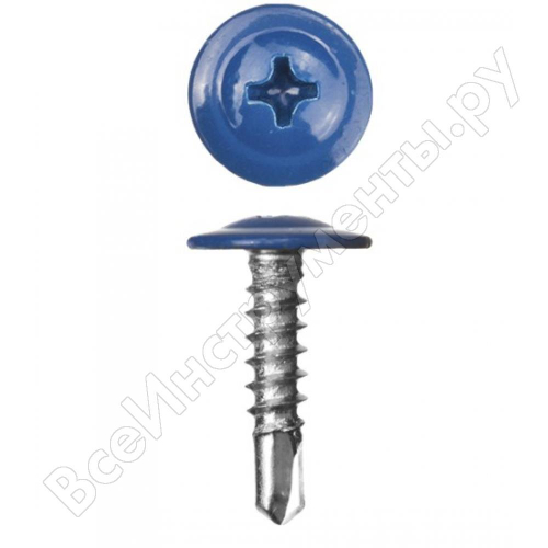 Саморез ШСММ 4,2х13 остр. синий
