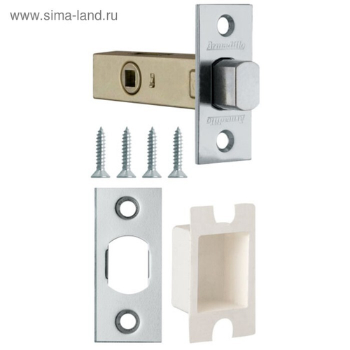 Защелка под ручку хром Armadillo