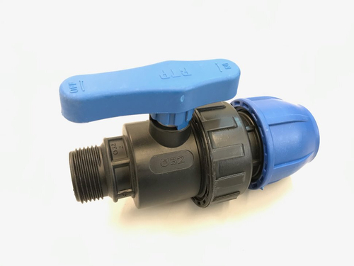 Кран ПНД 32*25 н/р (150шт)