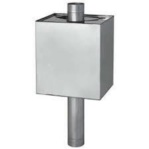 Бак на трубу Ду115 55л, 1мм прямоугольный