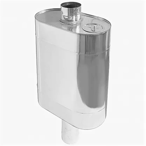 Бак на трубу Ду115 70л, 1мм эллипс