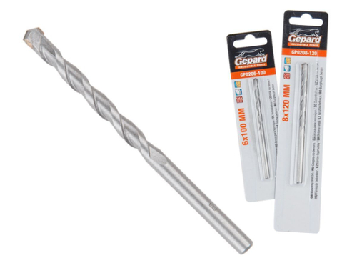 Сверло по бетону 6х100мм Gepard
