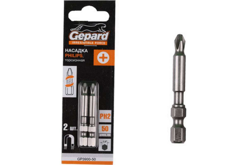 Бита PZ-1/PZ-2/PZ-3 50мм Интерскол