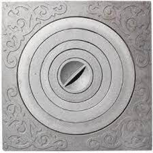 Плита цельная 1-конфор под казан 512*512*12мм (6-12л.)