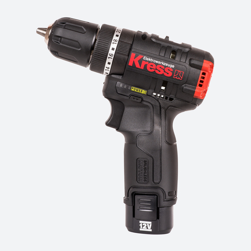 Шуруповерт KRESS KU370.2 12B 2Ач