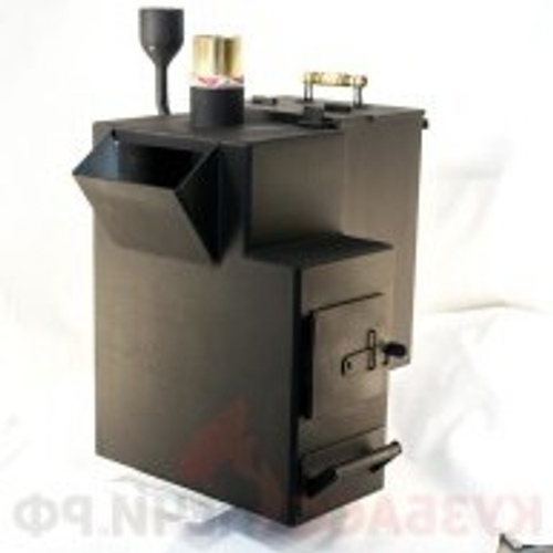 Банная печь под уголь "Гейзер-левая-зольник" 8мм