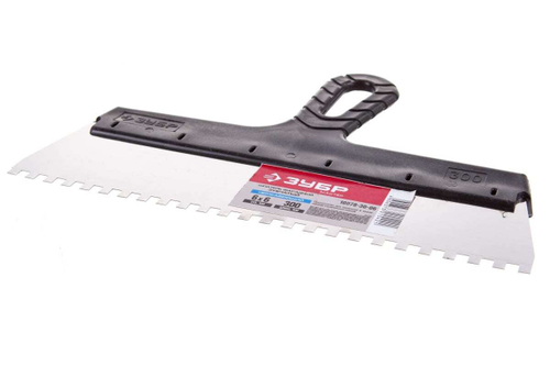 Шпатель 300мм 6х6 ЗУБР