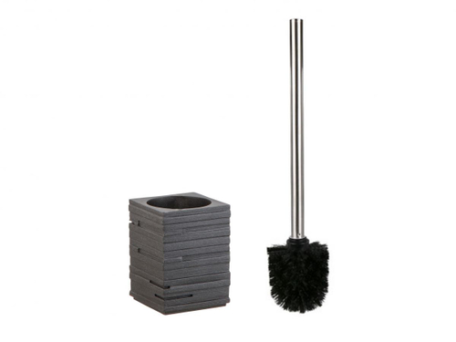 Ершик для унитаза WEATHERED SAND черный PERFECTO LINEA