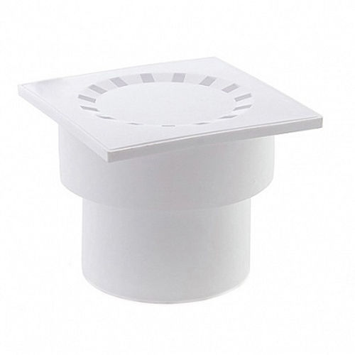 Трап вертикальный Ду100 (150*150) пласт.