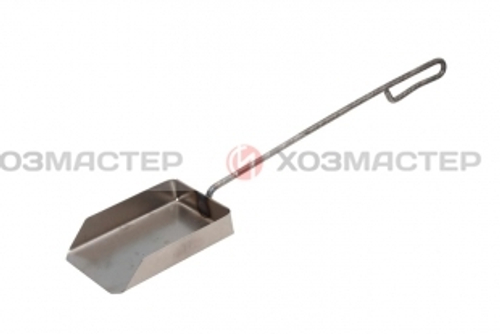 Совок для золы 160*110*30 560мм без покрытия